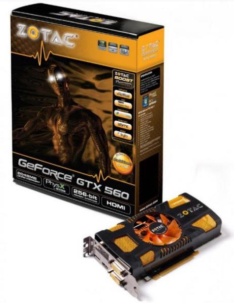 ZOTAC GeForce GTX 560 1GB 