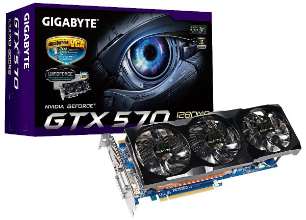 GIGABYTE GeForce GTX 570 (GV-N570UD-13I ревизии 2.0) 