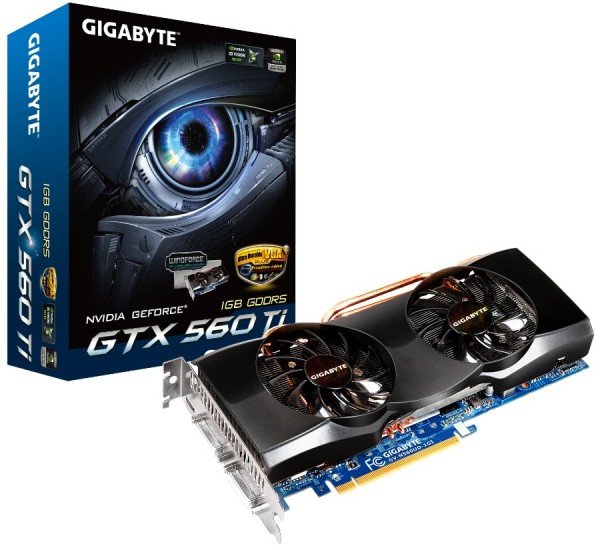 GIGABYTE GeForce GTX 560 Ti 