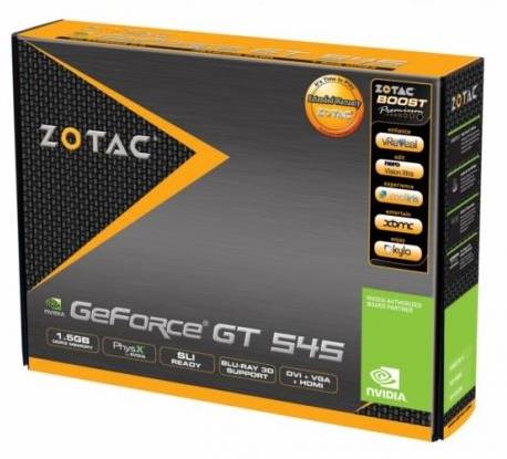 ZOTAC GeForce GT 545 