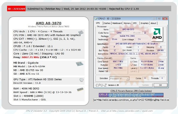 AMD A8-3870K