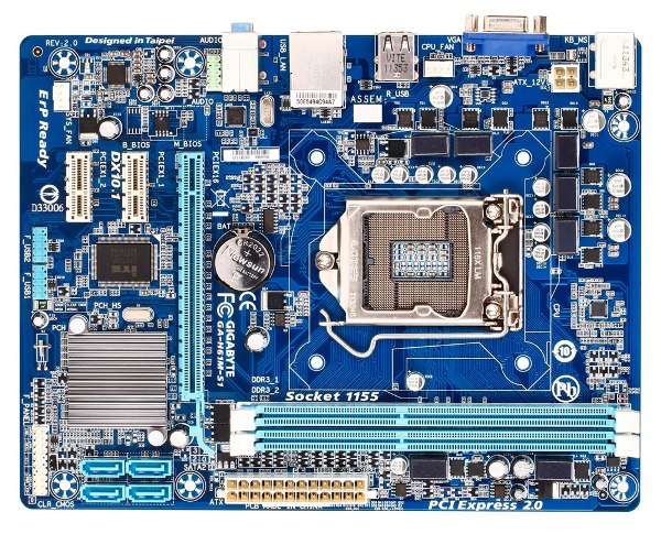 GIGABYTE GA-H61M-S1 