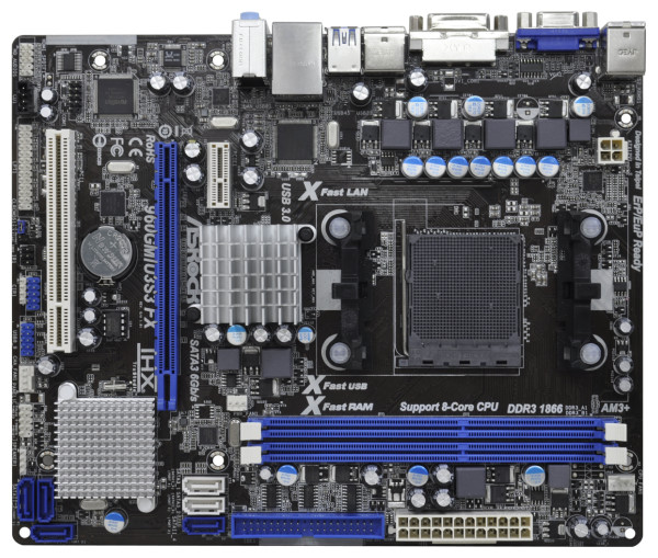 Материнская плата asrock 960gm gs3 fx какие поддерживает процессоры