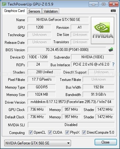 Обновление Bios Geforce Gtx560