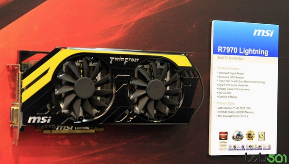 MSI Radeon HD 7970 Lightning