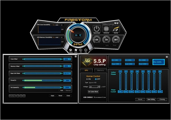 Разгон видеокарты zotac firestorm