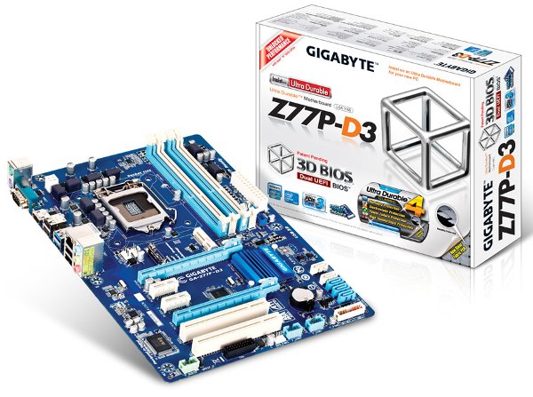 GIGABYTE GA-Z77P-D3