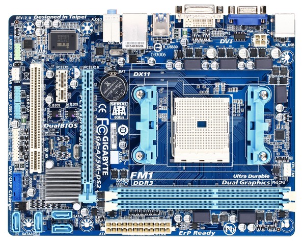 GIGABYTE GA-A75M-DS2 