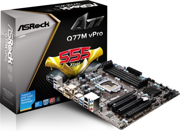 ASRock Q77M vPro 