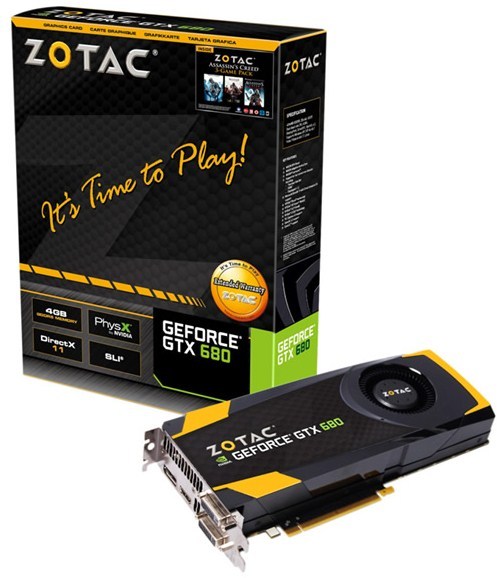 ZOTAC GeForce GTX 680 4 GB