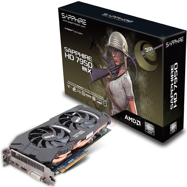 SAPPHIRE Radeon HD 7950 Dual-X