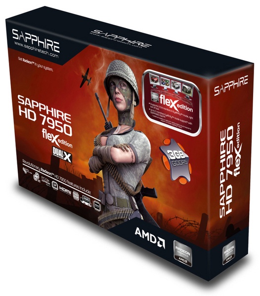 SAPPHIRE Radeon HD 7950 FleX Edition