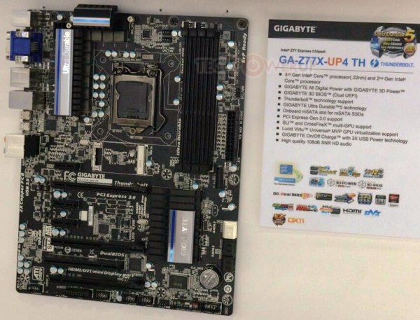 GIGABYTE Z77X-UP4 TH