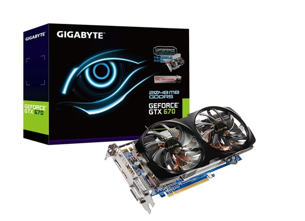 GIGABYTE GeForce GTX 670 WindForce 2X 