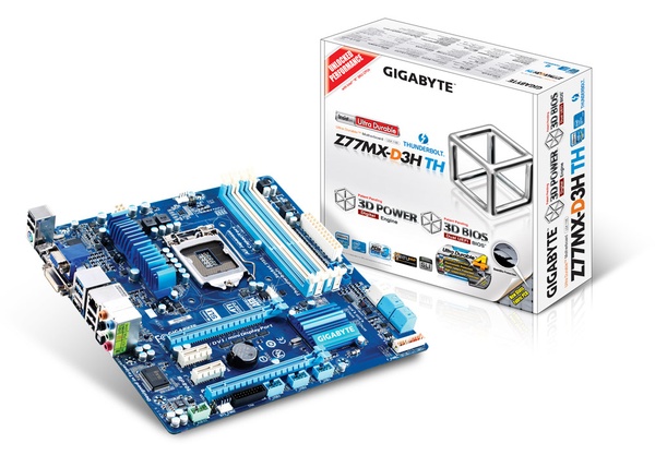 GIGABYTE GA-Z77MX-D3H TH 