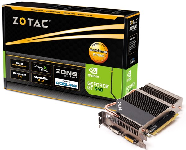 ZOTAC GeForce GT 640 ZONE Edition 
