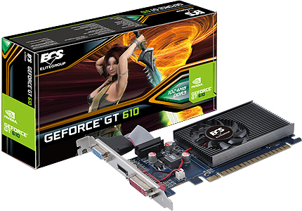 ECS GeForce GT 610 (GT610C-1GR3-QFT)