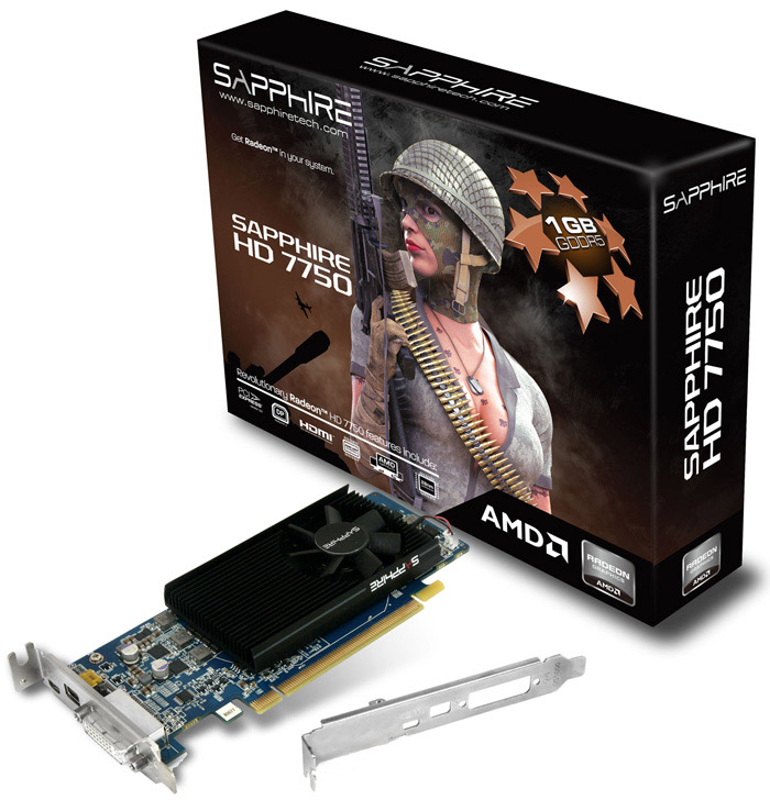 Sapphire Low Profile HD 7750