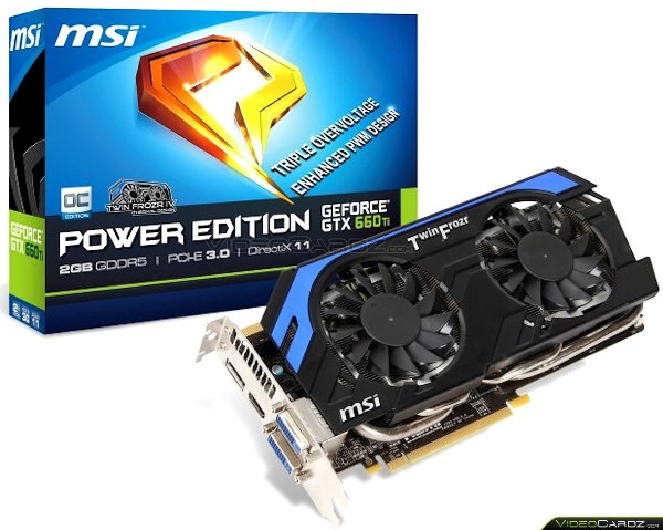 MSI GeForce GTX 660 Ti Power Edition 