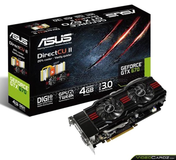 ASUS GeForce GTX 670 DirectCU II 