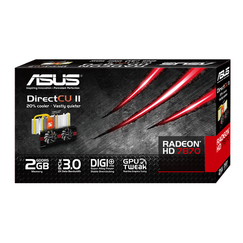 ASUS Radeon HD 7870 DirectCU II V2 TOP 