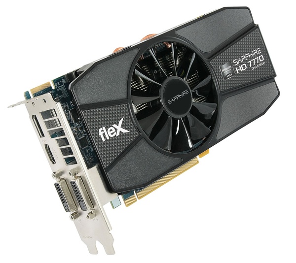 SAPPHIRE Radeon HD 7770 Ghz Edition Flex 