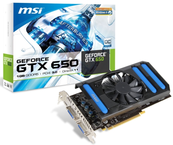 MSI GeForce GTX 650 