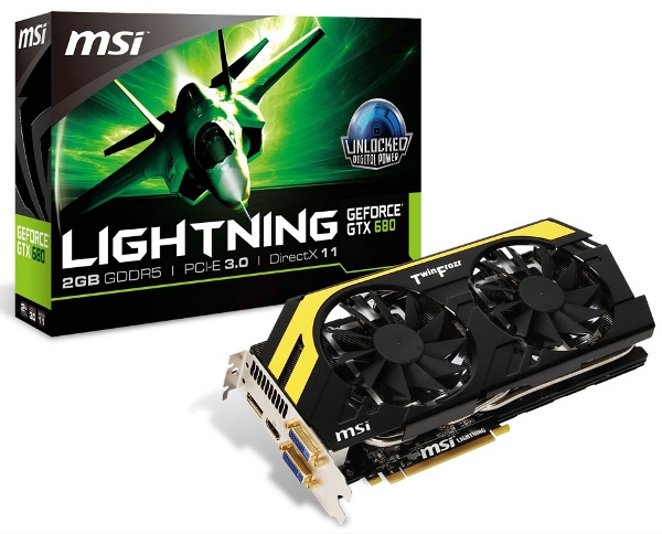 MSI GeForce GTX 680 Lightning (N680GTX Lightning)