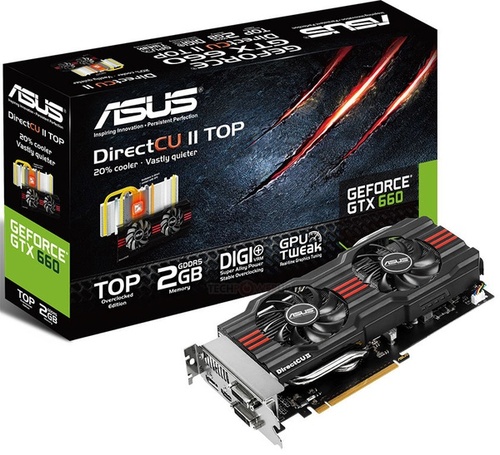 ASUS GeForce GTX 660 DirectCU 2 TOP