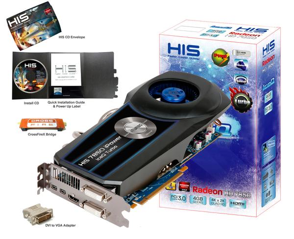 HIS Radeon HD 7850 iPower IceQ Turbo 