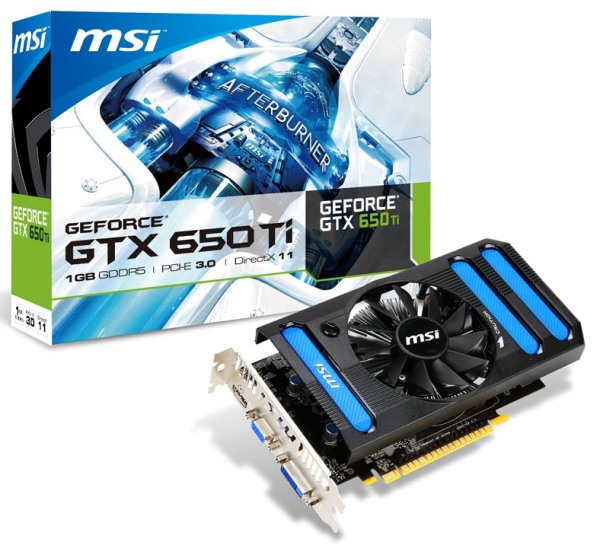 MSI GeForce GTX 650 Ti 