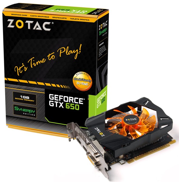 ZOTAC GeForce GTX 650 Synergy Edition