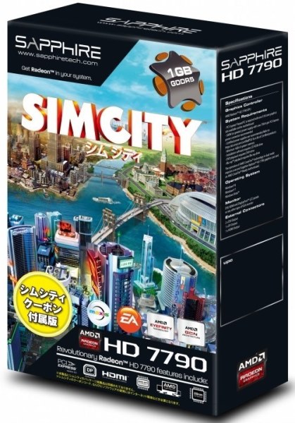 SAPPHIRE Radeon HD 7790 SimCity Edition