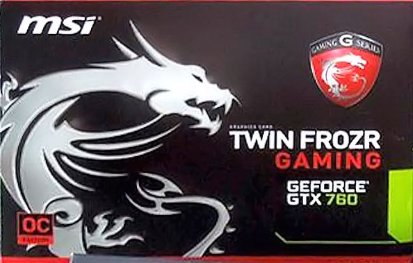 MSI GeForce GTX 760 Gaming