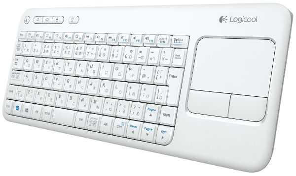 Logitech Wireless Touch Keyboard K400 White