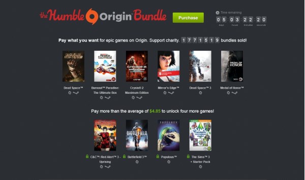 Humble Origin Bundle