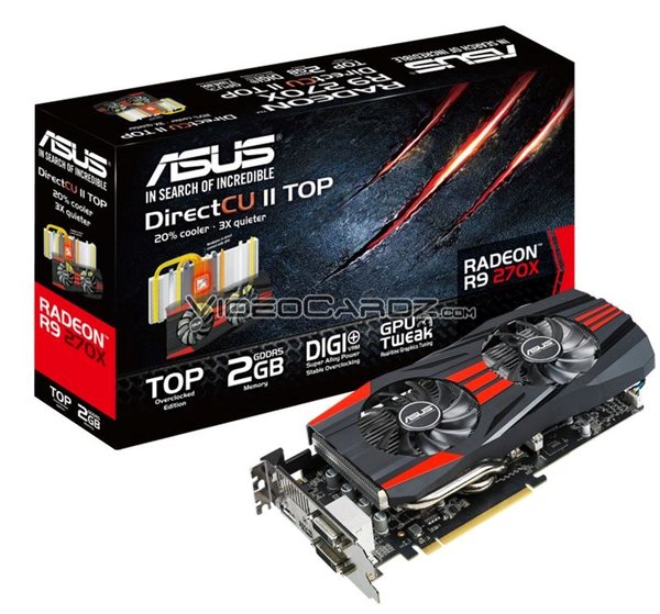 ASUS Radeon R9 270X DirectCU 2 TOP