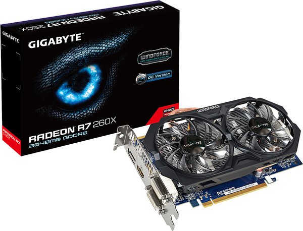 GIGABYTE Radeon R7 260X WINDFORCE 2X