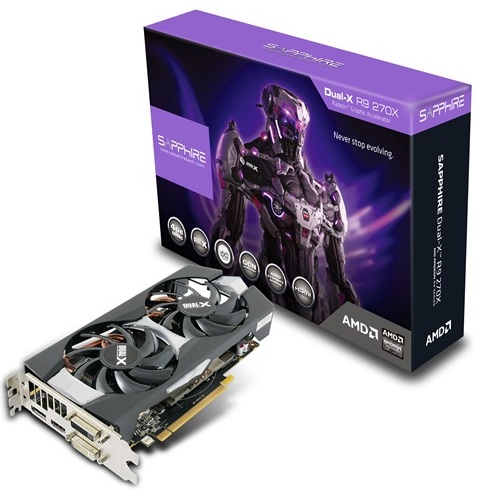 SAPPHIRE Radeon R9 270X Dual-X OC