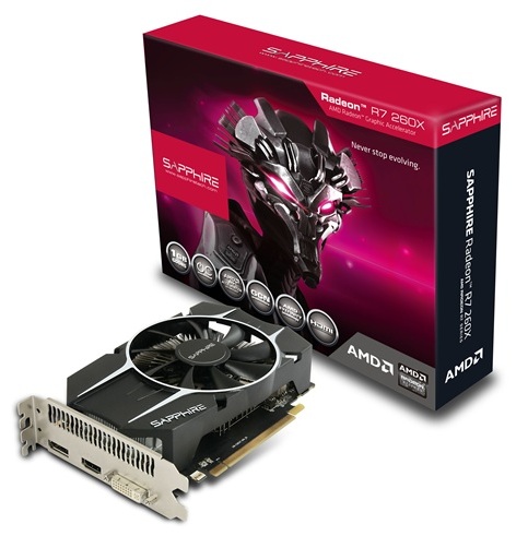 SAPPHIRE Radeon R7 260X OC