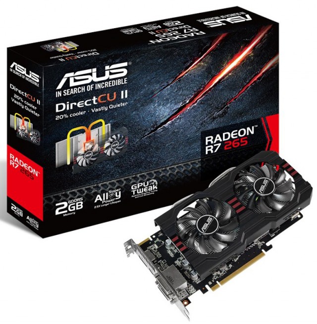 ASUS Radeon R7 265 (R7265-DC2-2GD5)