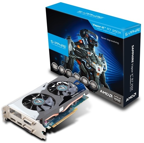 SAPPHIRE Radeon R7 250X