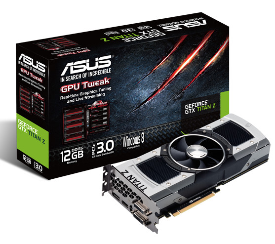 ASUS GeForce GTX TITAN Z (GTXTITANZ-12GD5)