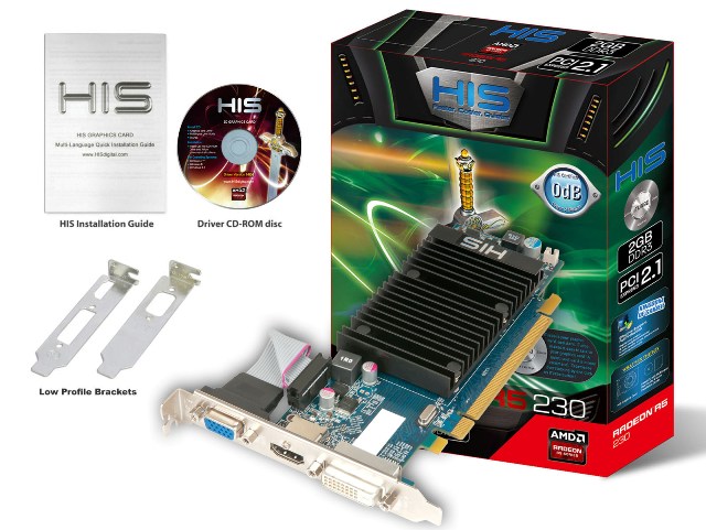 HIS R5 230 Silence 2GB DDR3