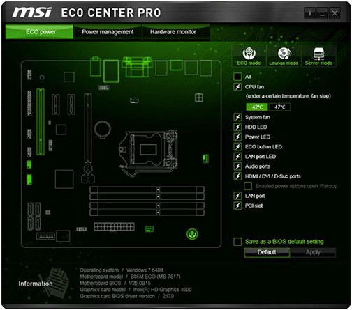 MSI ECO