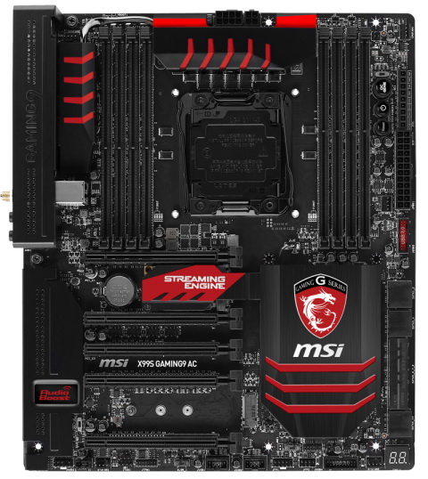 MSI X99S GAMING 9 AC