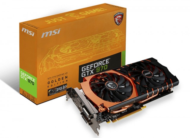 MSI GTX 970 GAMING 4G GOLDEN EDITION