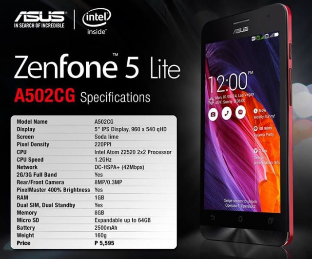 ASUS Zenfone 5 Lite