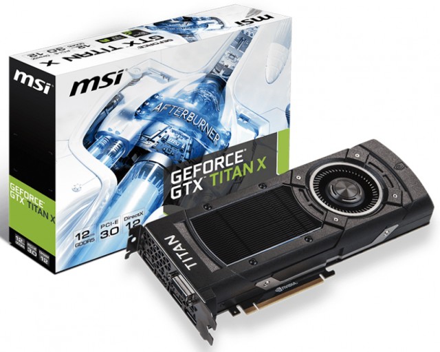 MSI GeForce GTX TITAN X