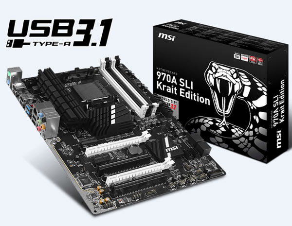 MSI 970A SLI Krait Edition